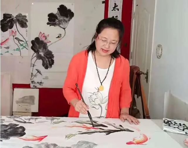 實(shí)力派畫(huà)家李紅書(shū)畫(huà)作品選登